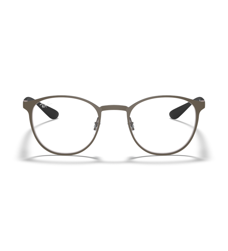 Ray-Ban RX6355 occhiali da vista phantos canna di fucile e nero - vista frontale