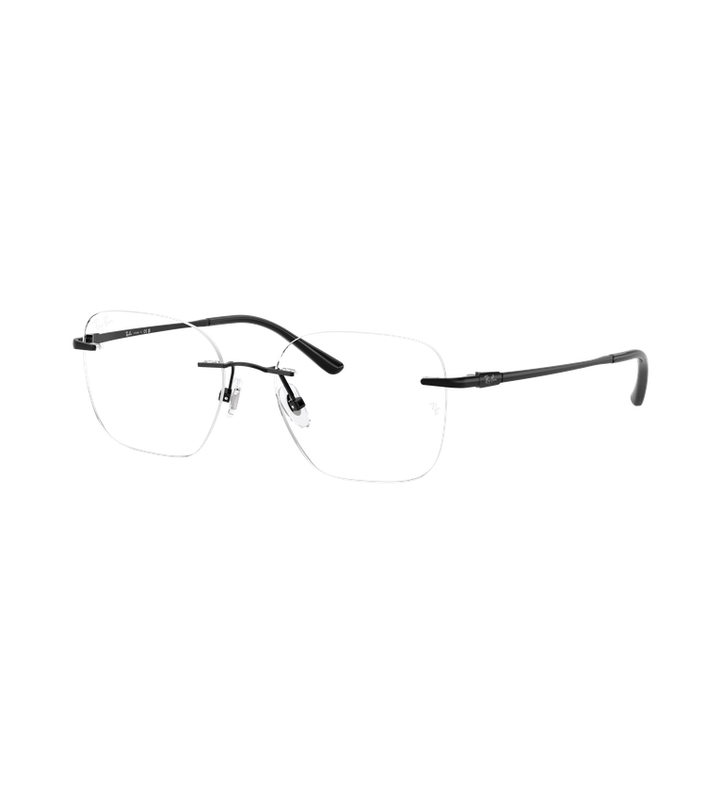 Ray-Ban RX8783D Optics occhiali da vista rettangolari nero - vista 3/4