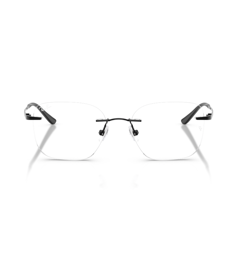 Ray-Ban RX8783D Optics occhiali da vista rettangolari nero - vista frontale