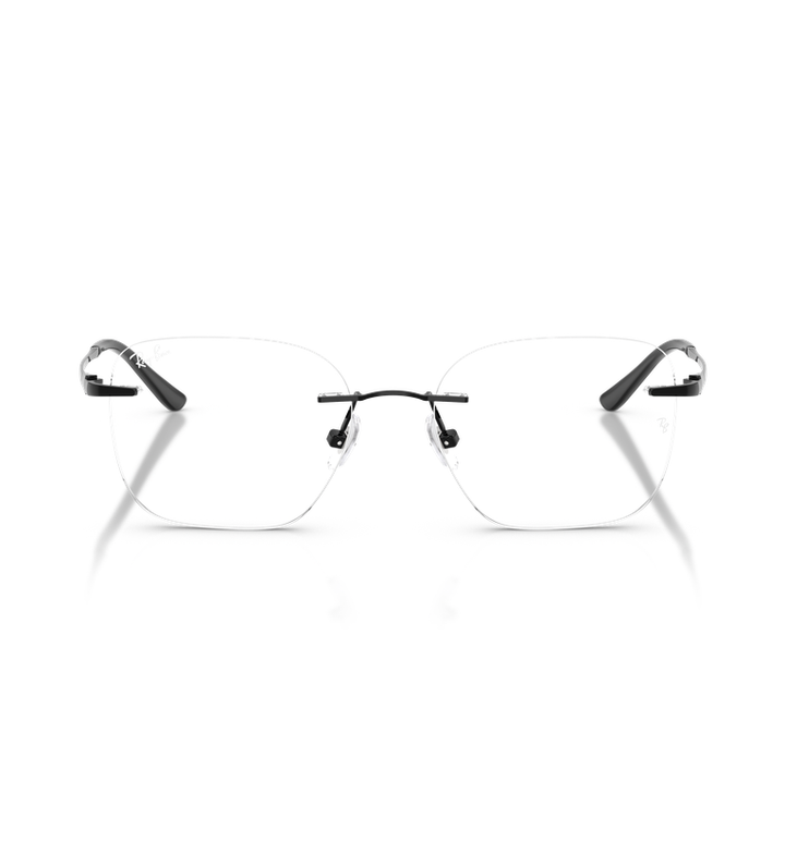 Ray-Ban RX8783D Optics occhiali da vista rettangolari nero - vista frontale