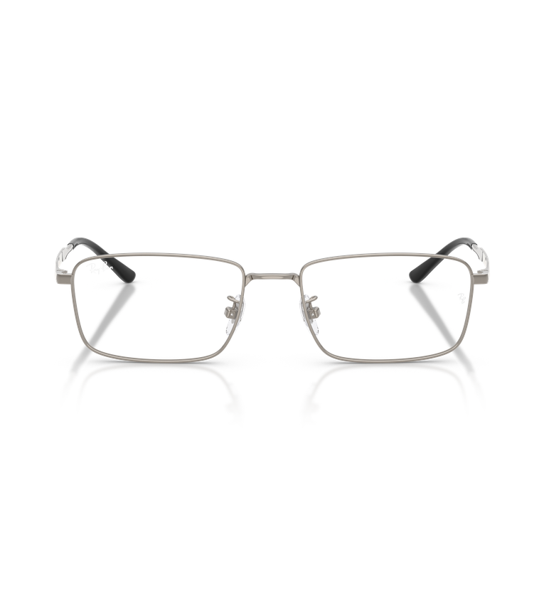 Ray-Ban RX8786D Optics occhiali da vista rettangolari canna di fucile - vista frontale