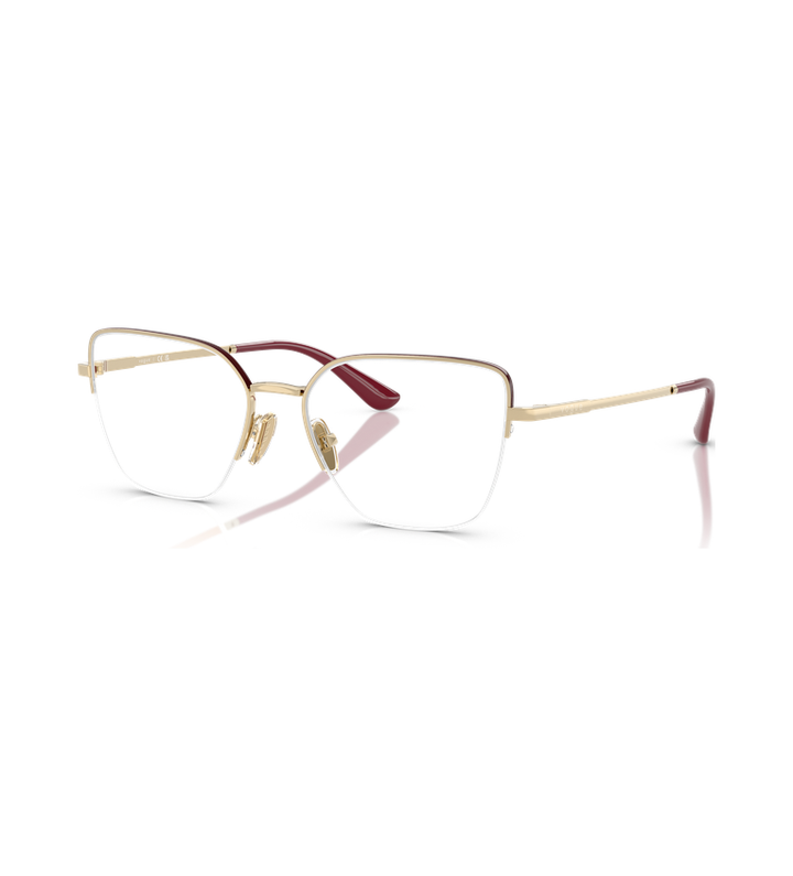 Vogue VO4331 Oro Pallido / Bordeaux - vista angolata