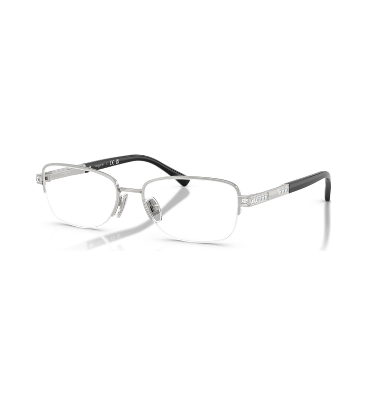 Vogue VO4368B Argento Lucido - vista angolata