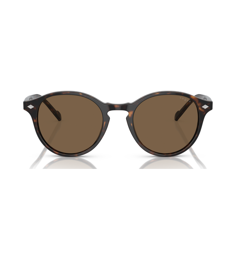 Vogue VO5327S Tartarugato Scuro, lenti Marrone - vista frontale