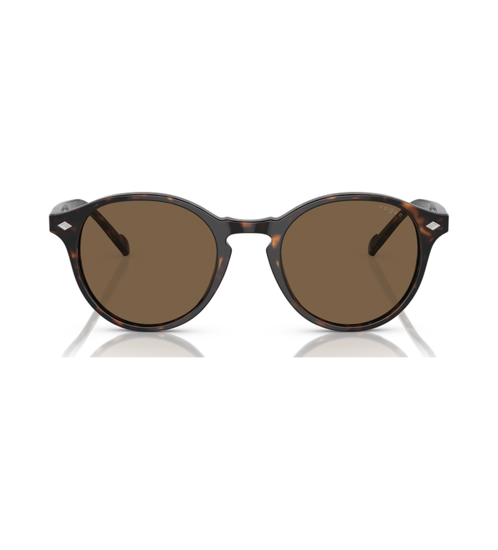Vogue VO5327S Tartarugato Scuro, lenti Marrone - vista frontale