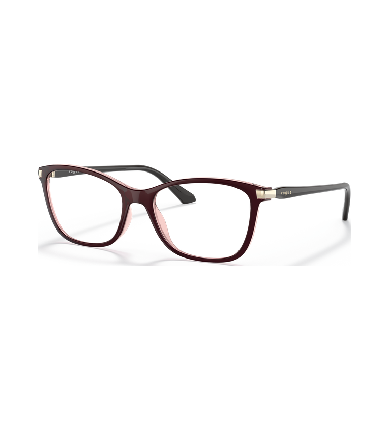 Vogue VO5378 Marrone / Rosa Trasparente - vista angolata
