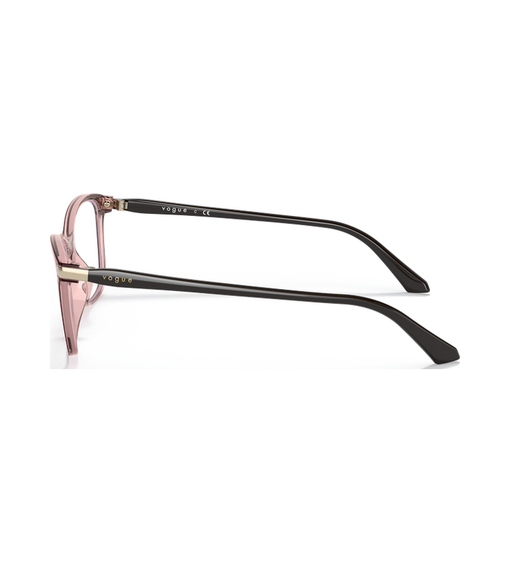 Vogue VO5378 Marrone / Rosa Trasparente - vista laterale