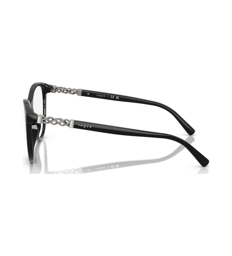 Vogue VO5631B Nero Lucido - vista laterale
