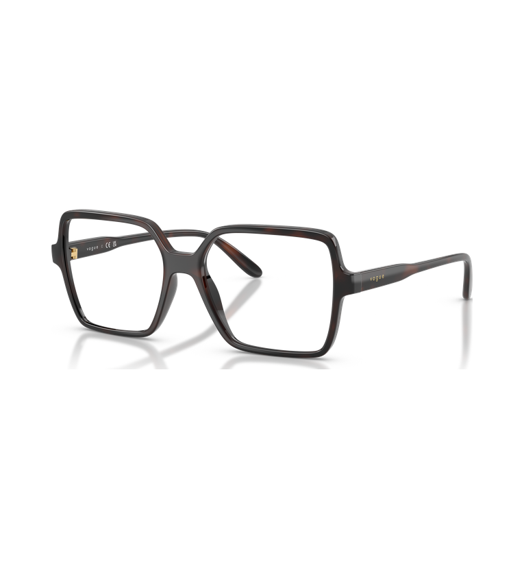Vogue VO5702 Tartarugato Marrone Lucido - vista angolata