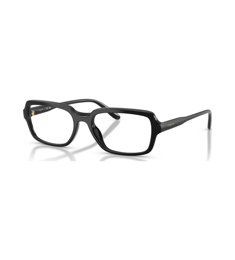 Vogue VO5724U Nero Lucido - vista angolata