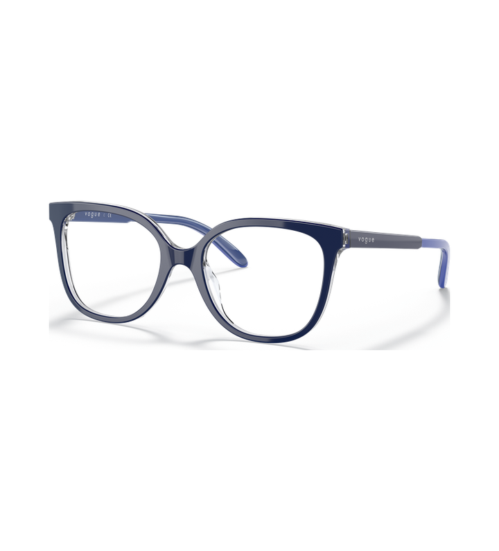 Vogue VY2012 Junior Blu / Trasparente - vista angolata