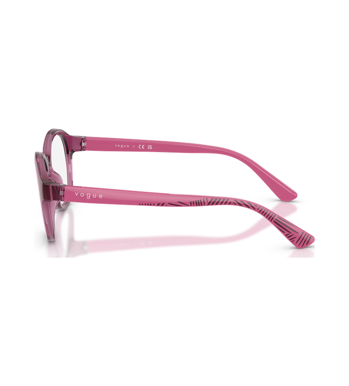 Vogue VY2041 Junior Viola Trasparente - vista laterale
