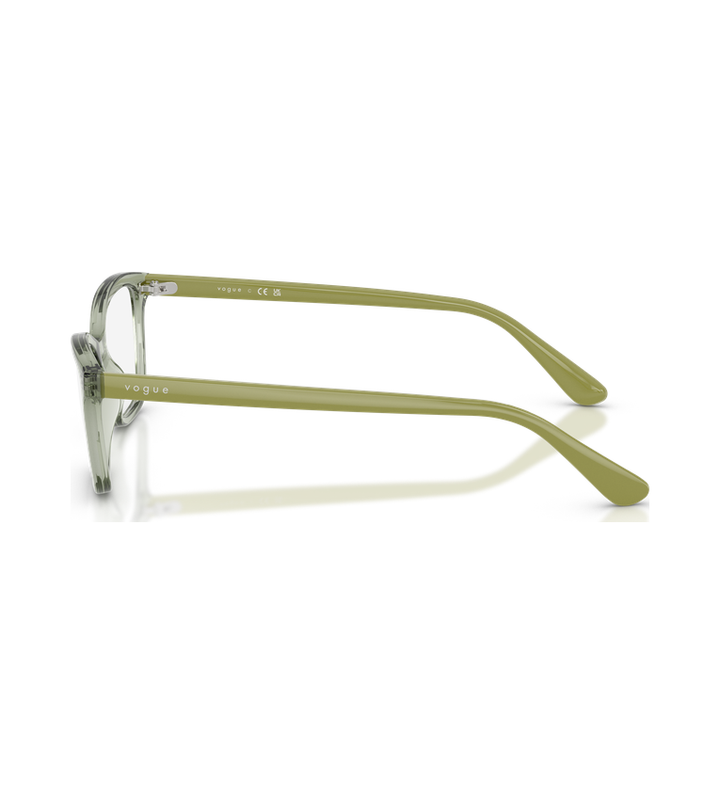 Vogue VY2051 Junior Verde Trasparente - vista laterale